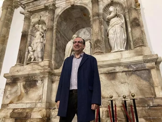 El mausoleo de Fernando Valdés estrena nueva imagen tras la restauración para evitar su deterioro