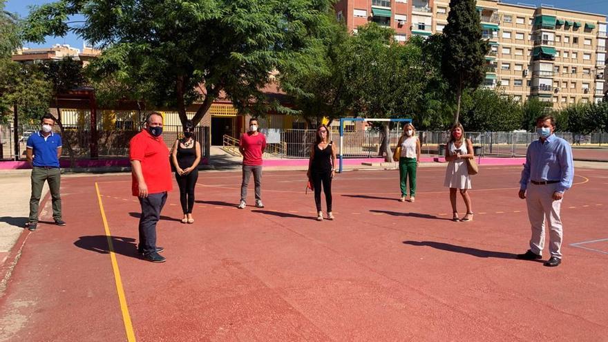 232 horas más al día del servicio de limpieza y desinfección en los colegios públicos