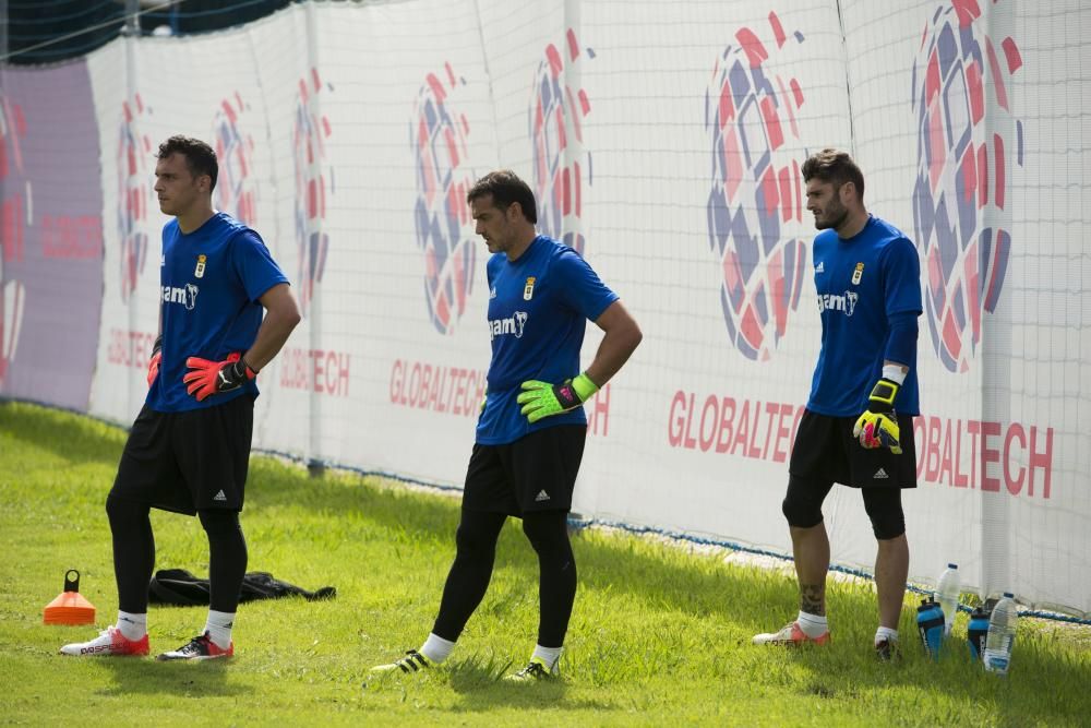 Entrenamiento del Real Oviedo