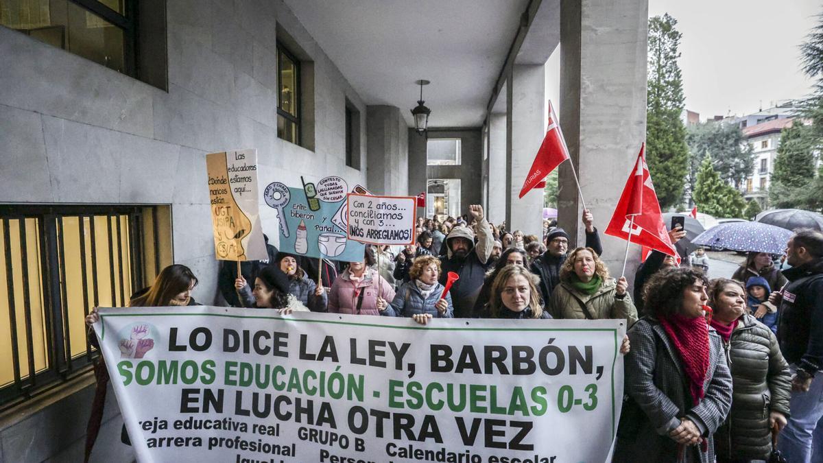 Manifestación escuelinas