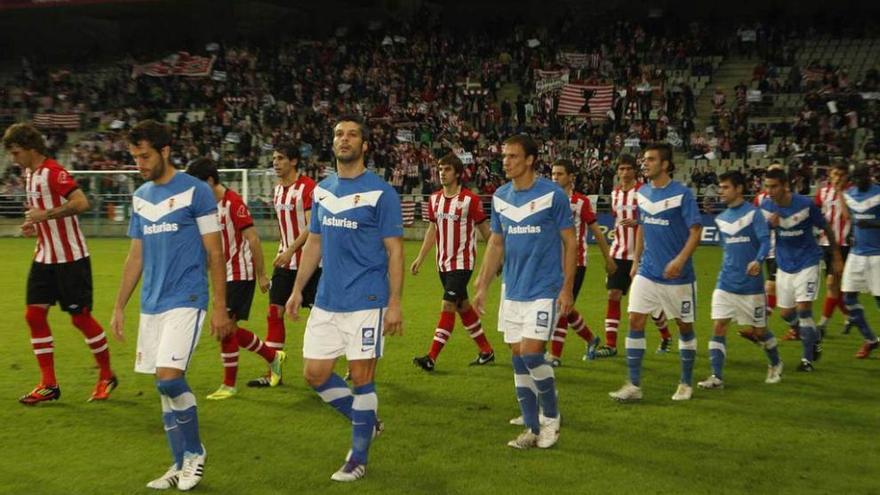 Oviedo y Athletic, en el Tartiere, en la última presencia azul en dieciseisavos de la Copa.
