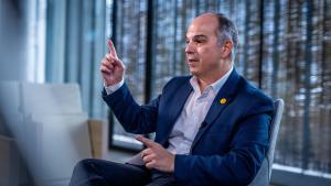 Entrevista a Jordi Turull, secretario general de Junts, en la redacción de El Periódico