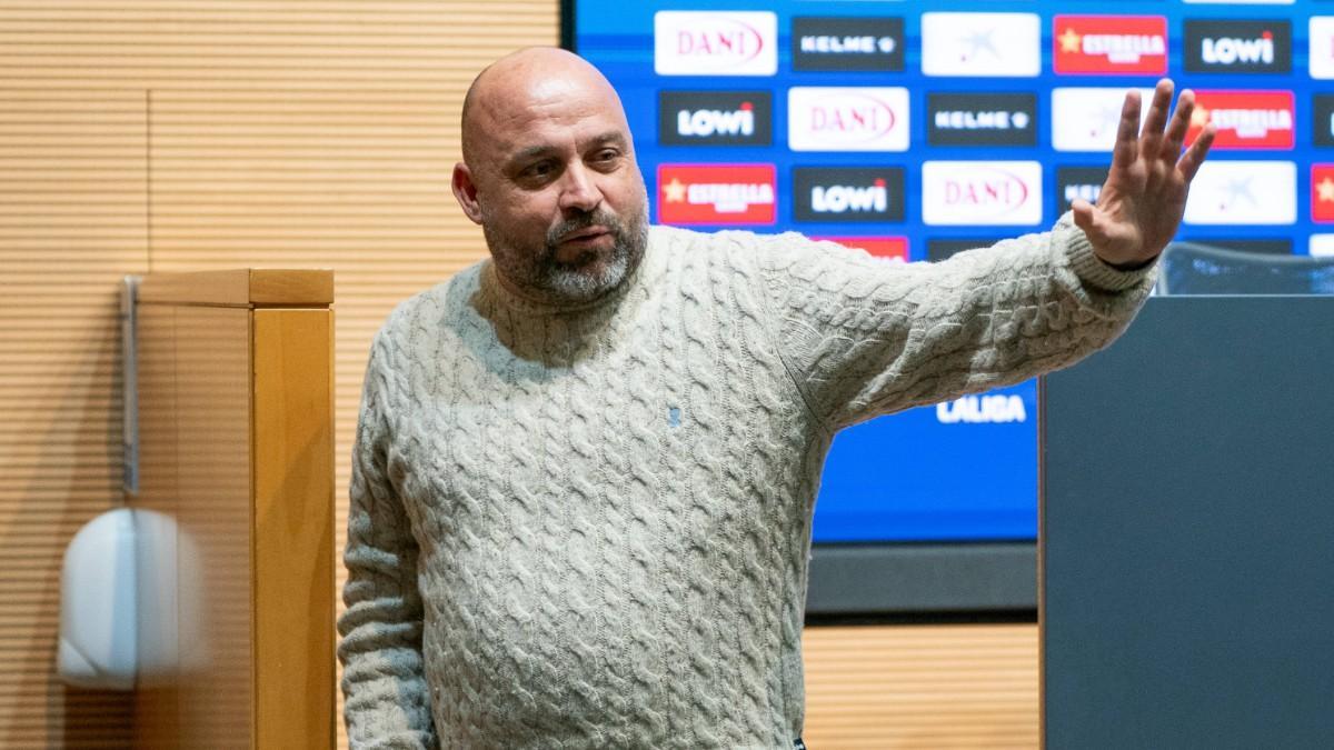 Manolo González habló sin tapujos antes del derbi