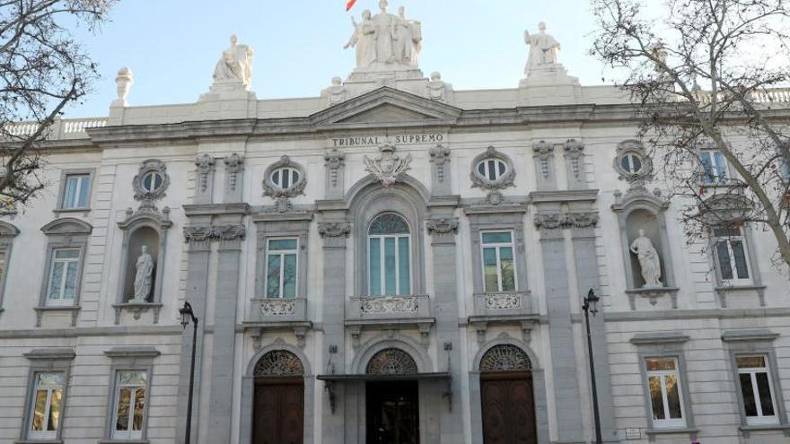 La sede del Tribunal Supremo, en Madrid.