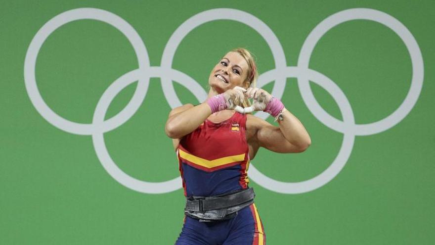 Lydia Valentín en los JJOO de Río 2016.