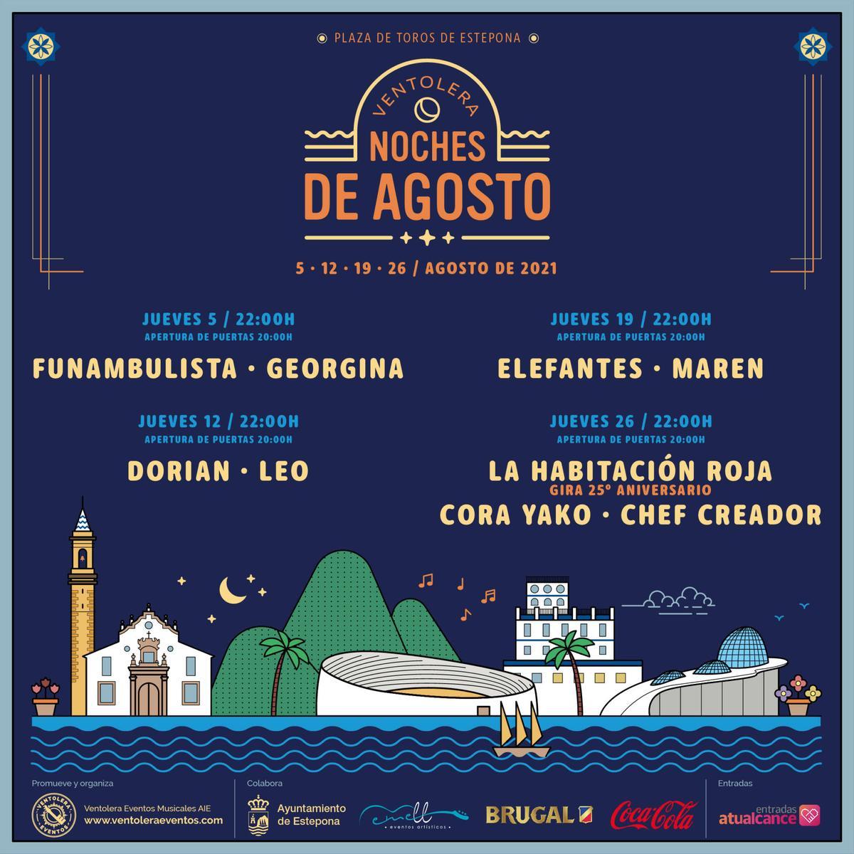 Cartel del Festival Ventolera de Estepona