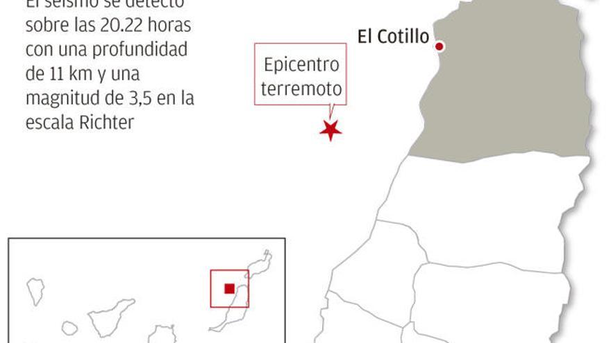 Un terremoto de 3,5 grados alarma a los vecinos del norte de la Isla