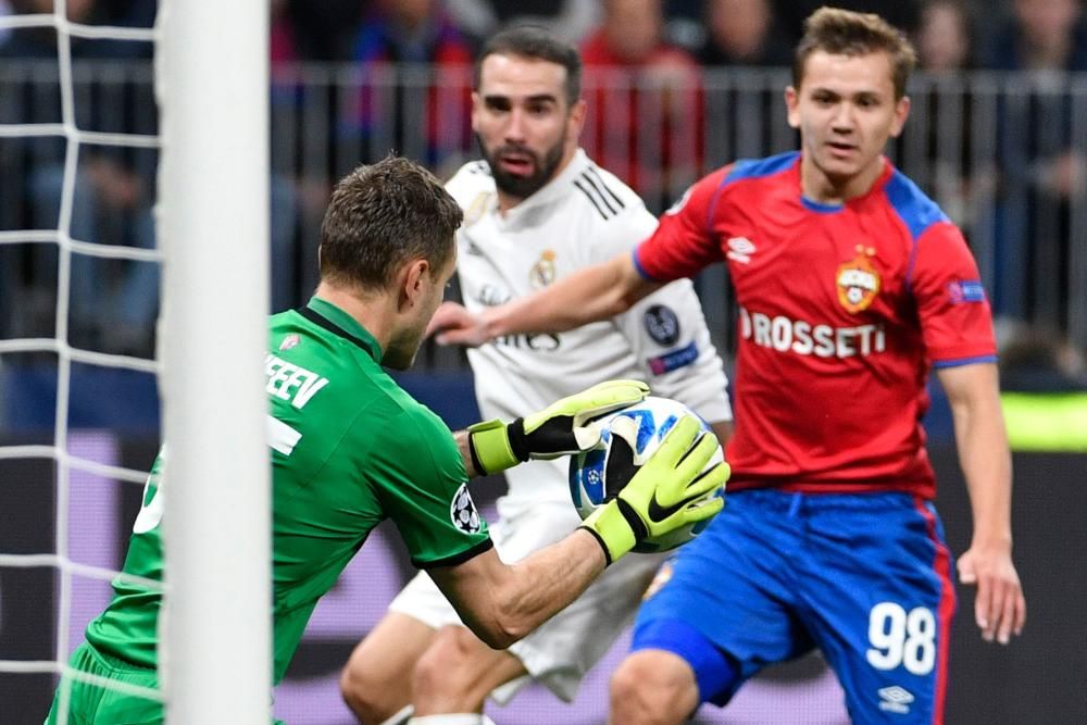 Champions League: CSKA Moscú - Real Madrid