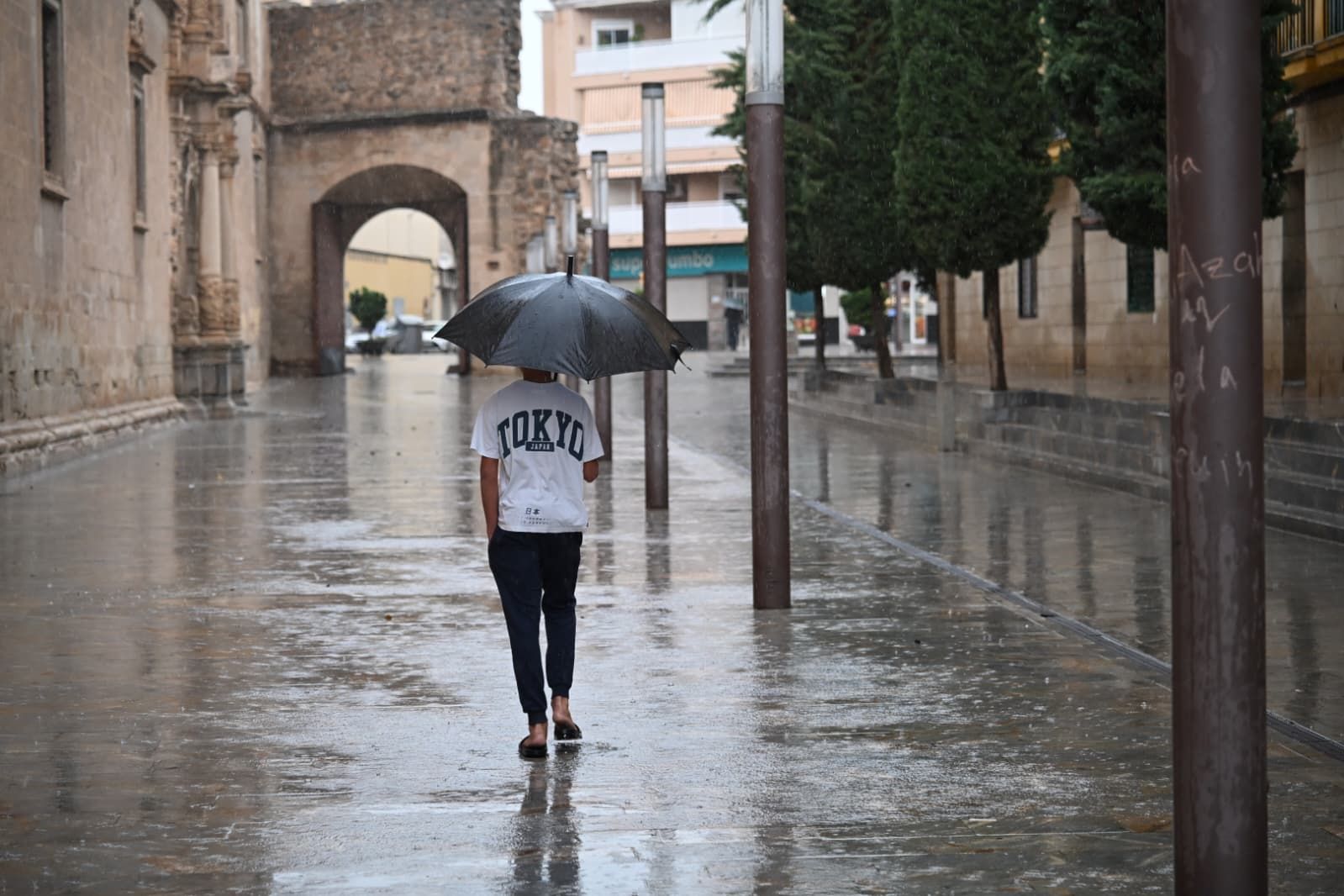 Imágenes de Orihuela durante la alerta roja por la dana Alice