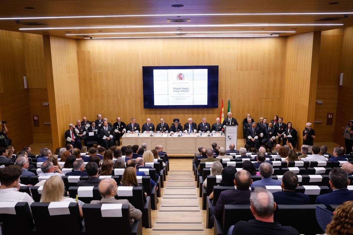 Toma de posesión del nuevo presidente de la Audiencia Provincial