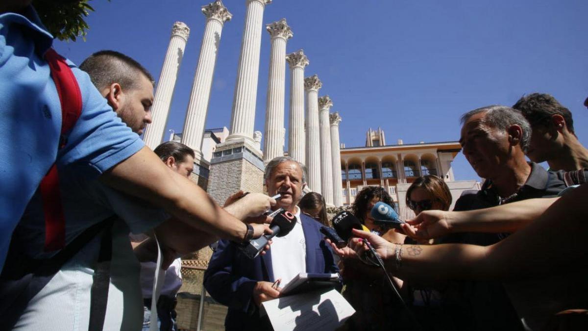 Urbanismo iniciará el miércoles la limpieza del Templo Romano, cuya obra sigue parada