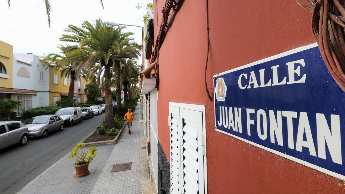 Calle Juan Fontán, en Schamann.