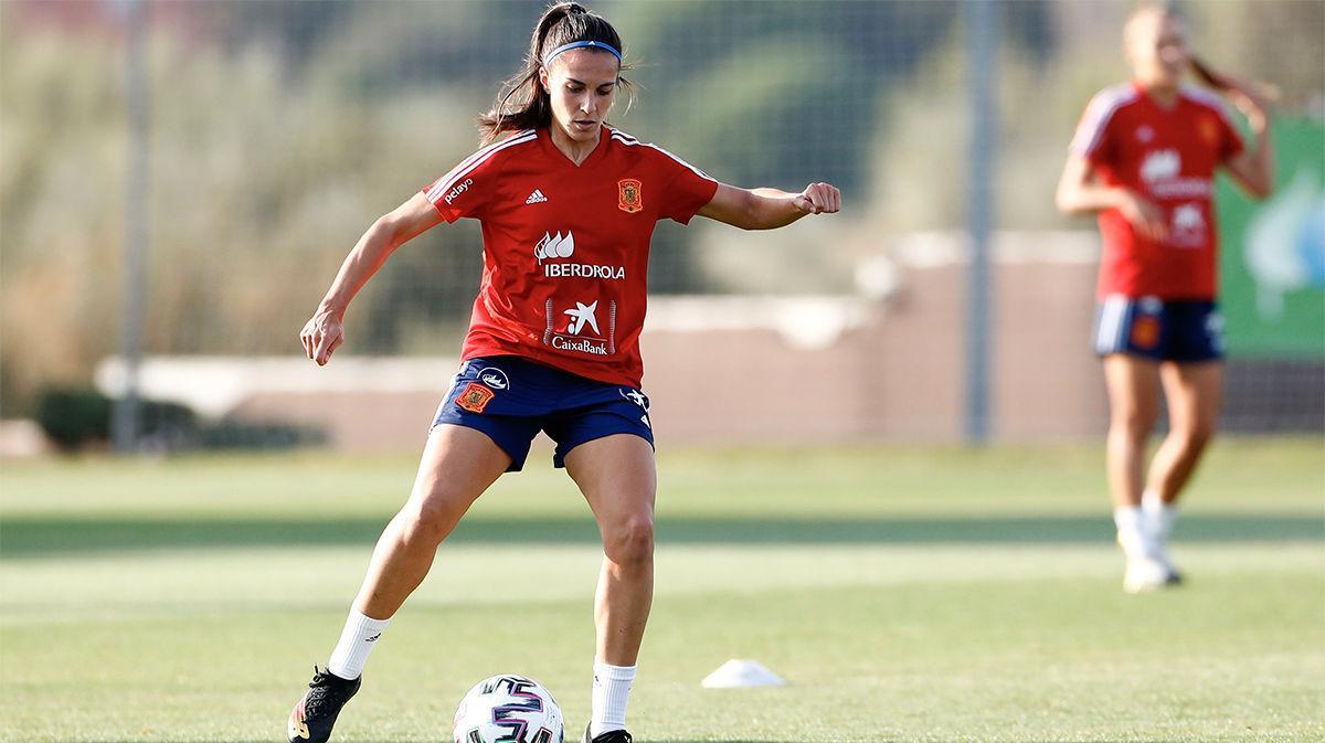 Selección española femenina sigue preparando el partido ante Moldavia