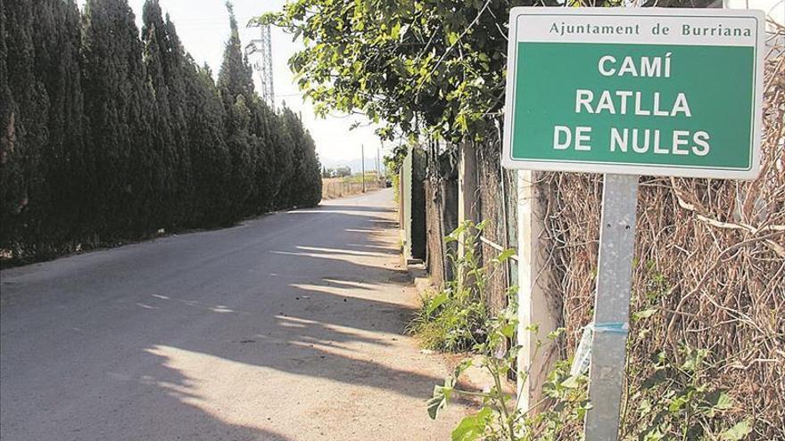 Borriana critica la «negligencia» del alcalde de Nules por el camí la Ratlla