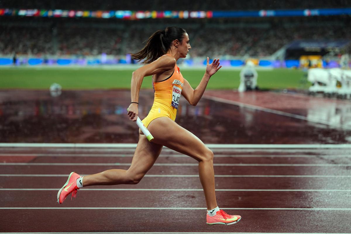 Esperança Cladera durante el Mundial de Tokio de este año.