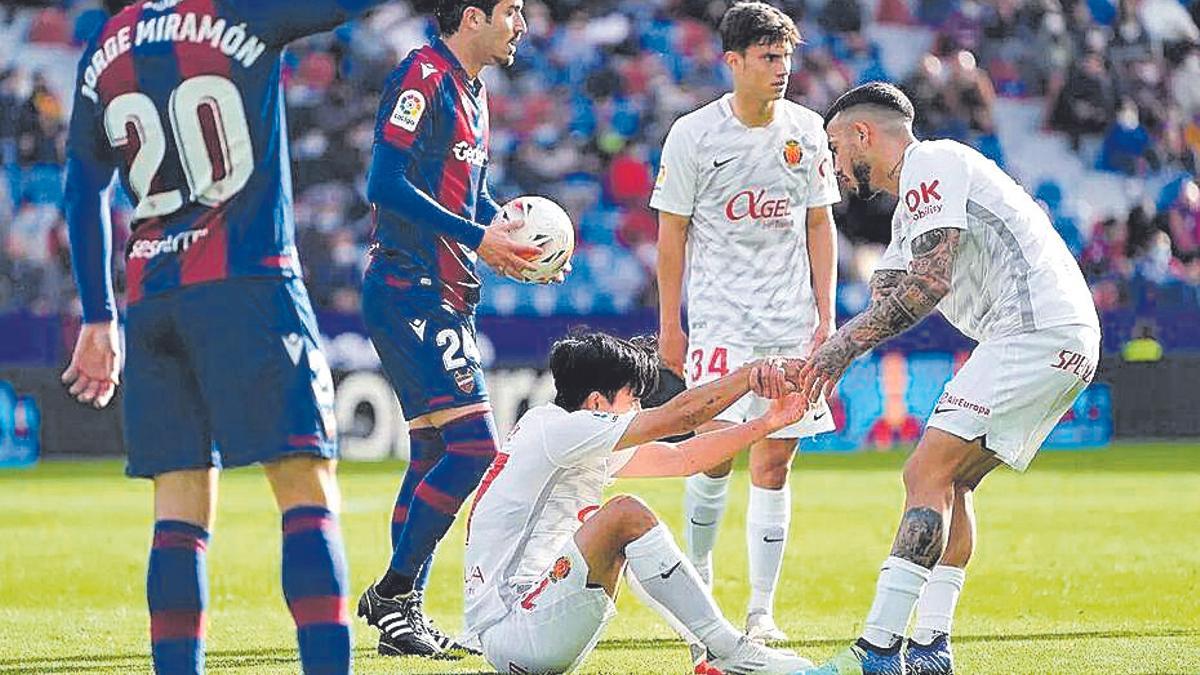 Último enfrentamiento entre el Levante y el Mallorca.