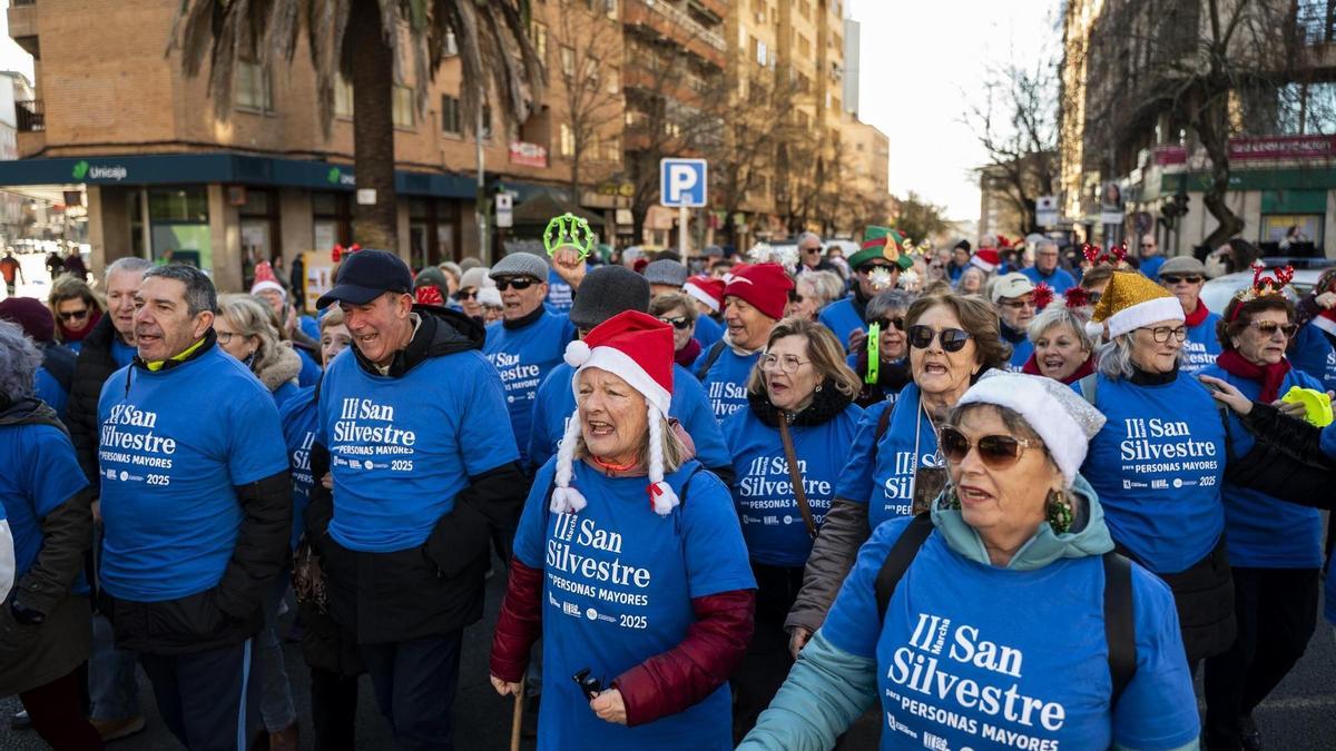 VIDEO | San Silvestre de mayores en Cáceres