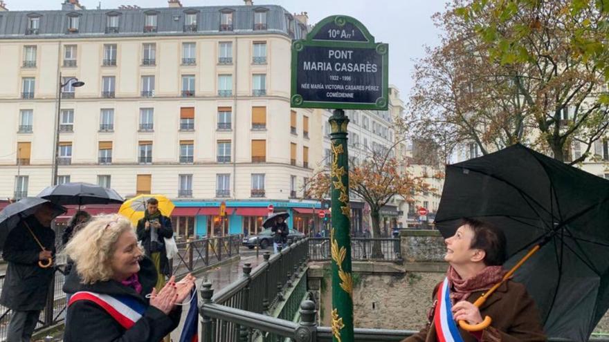 París recuerda a María Casares