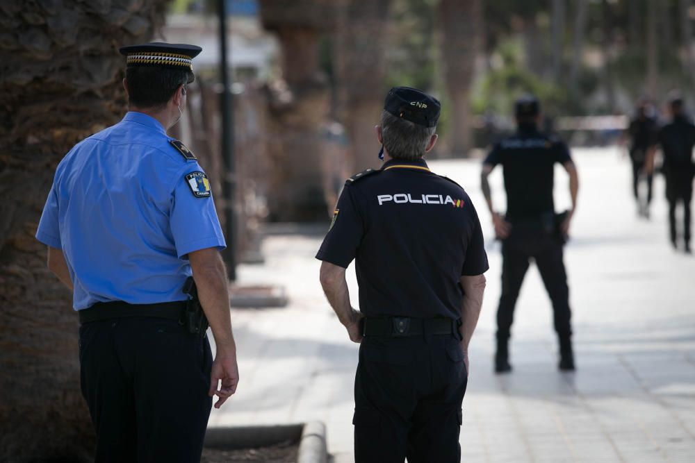 Desalojo de okupas en Los Cristianos