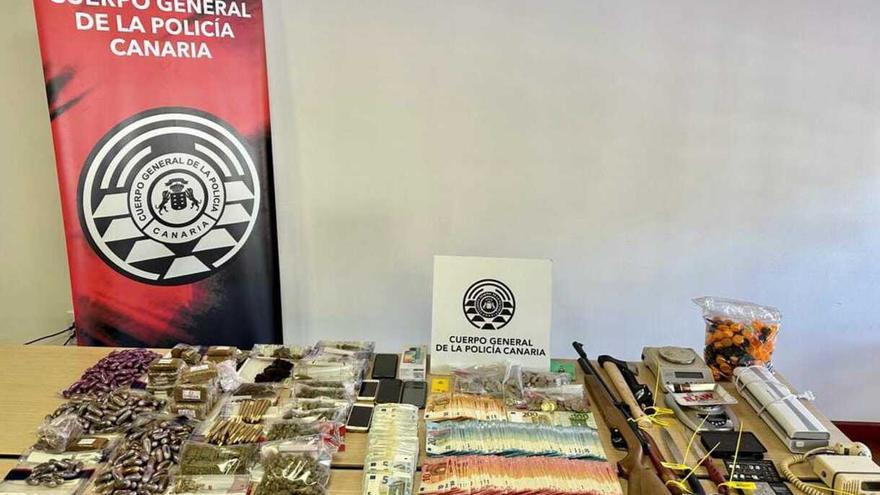 Italian nationals arrested with drugs and cash in Costa of Silence, Tenerife