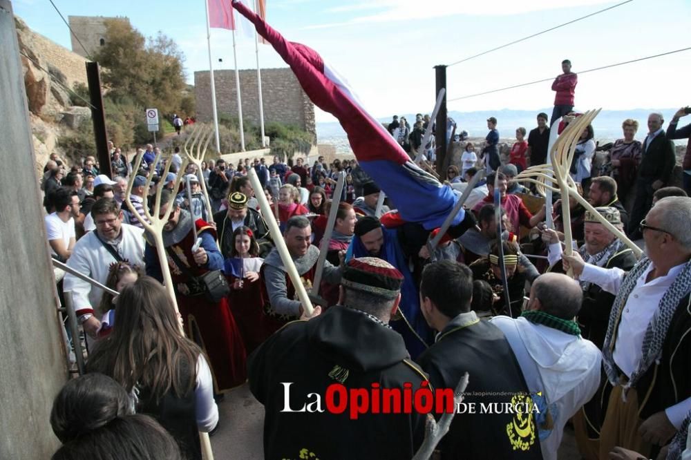 Refriega, acto de capitulación del Torneo Medieval y degustación de arroz desde la Fortaleza del Sol de Lorca