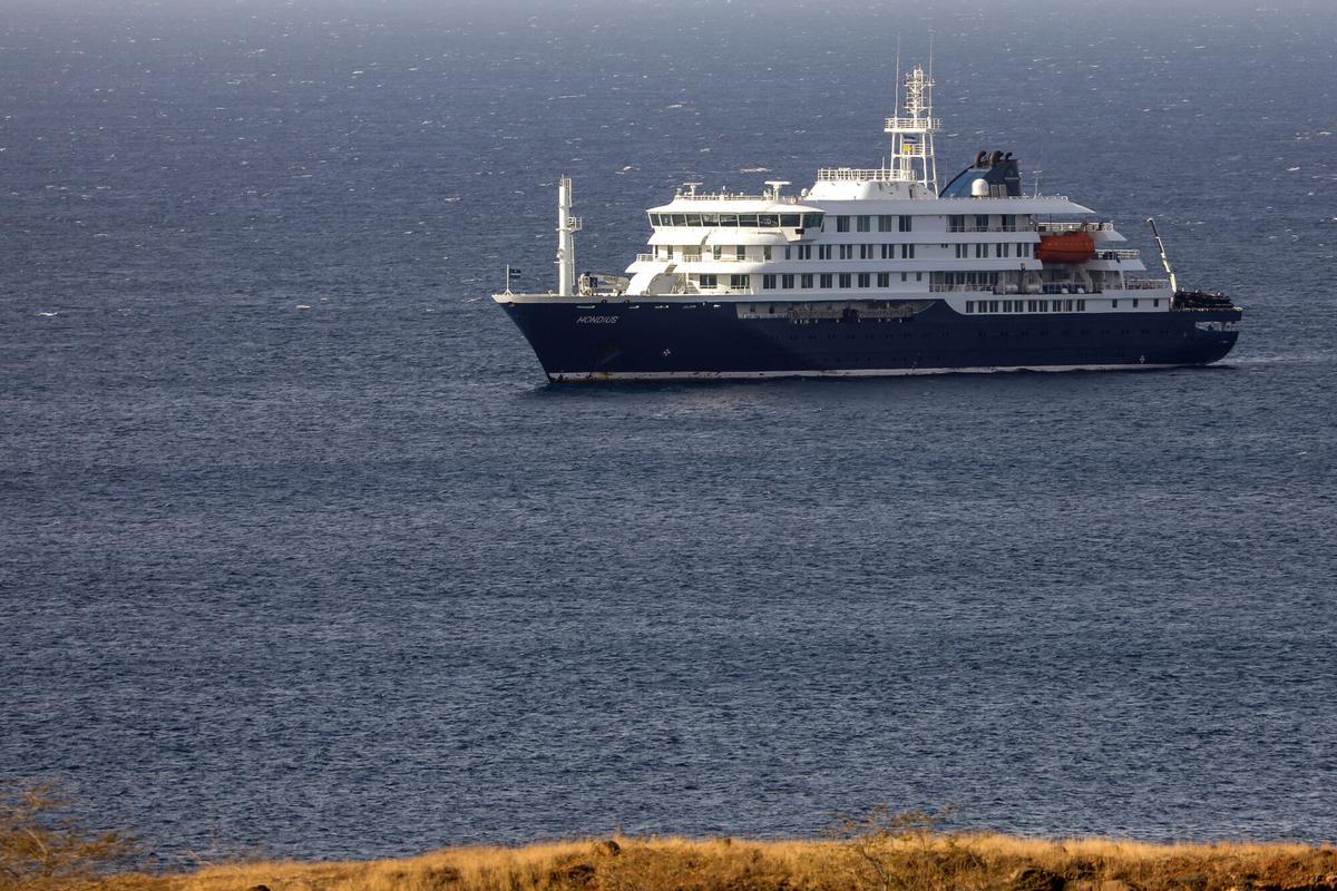 El vaixell MV Hondius, on s'ha detectat el brot d'hantavirus