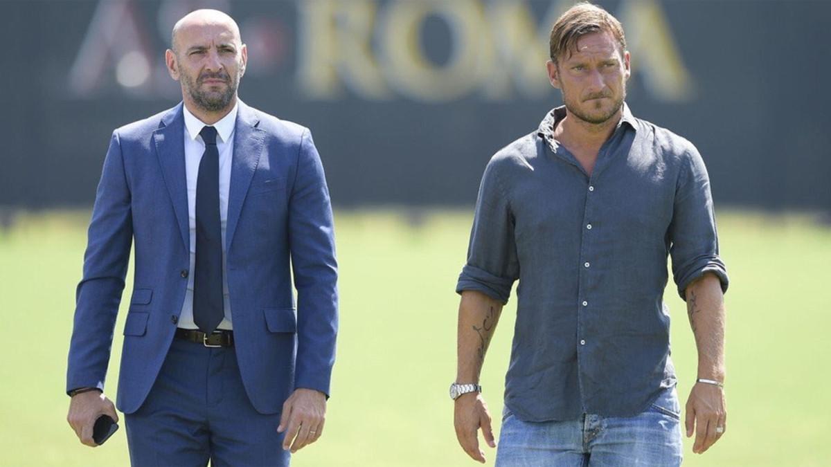 Francesco Totti ya trabaja junto a Monchi