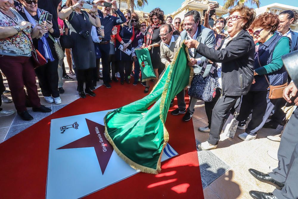 Inauguración del Paseo de Cine de Pilar de la Hora