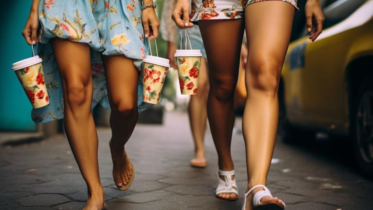 Mujeres haciendo turismo