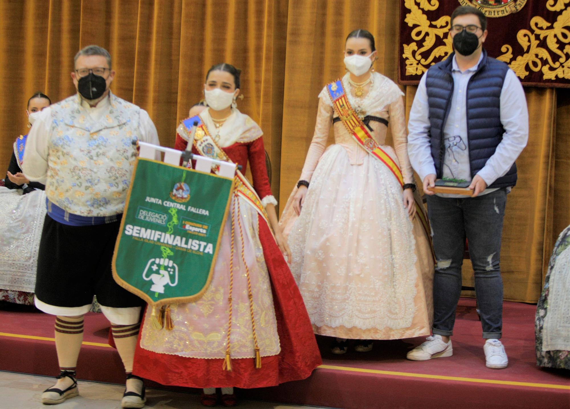 Entrega de premios de la Gala Juvenil de las Fallas 2021