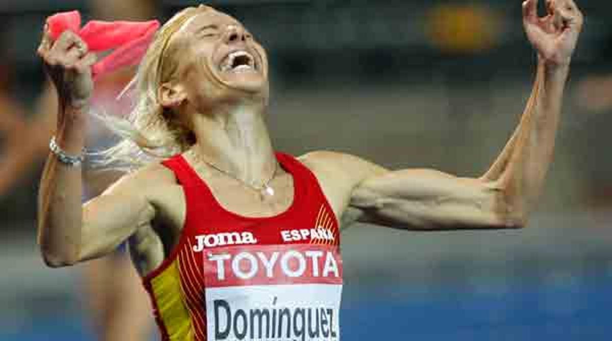 La final de los 3000 m obstáculos en el mundial de atletismo de Berlín 2009, que consagró campeona a Marta Domínguez.