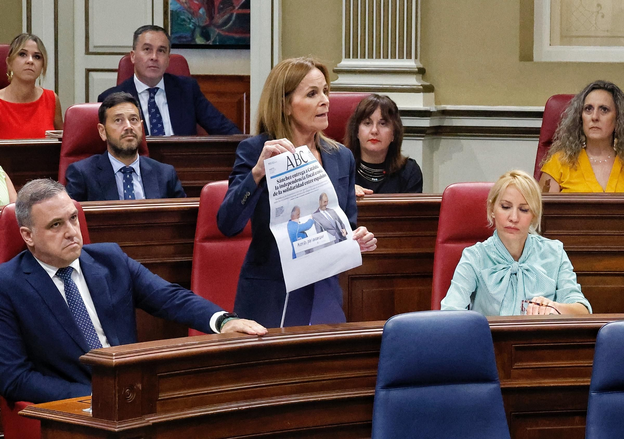 Pleno del Parlamento de Canarias