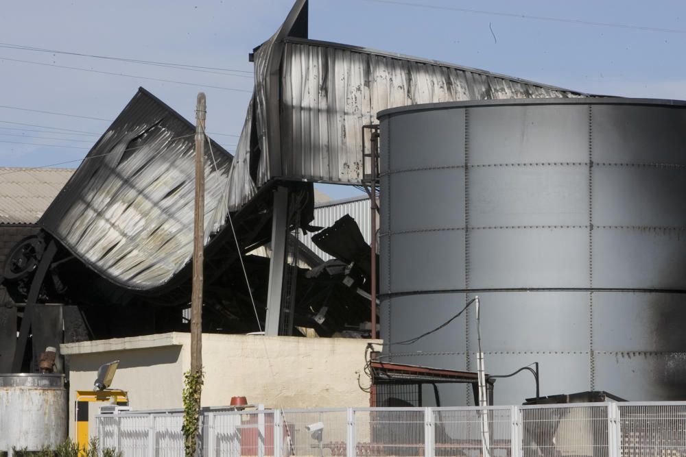 Así está Fuente del Jarro por dentro después del incendio