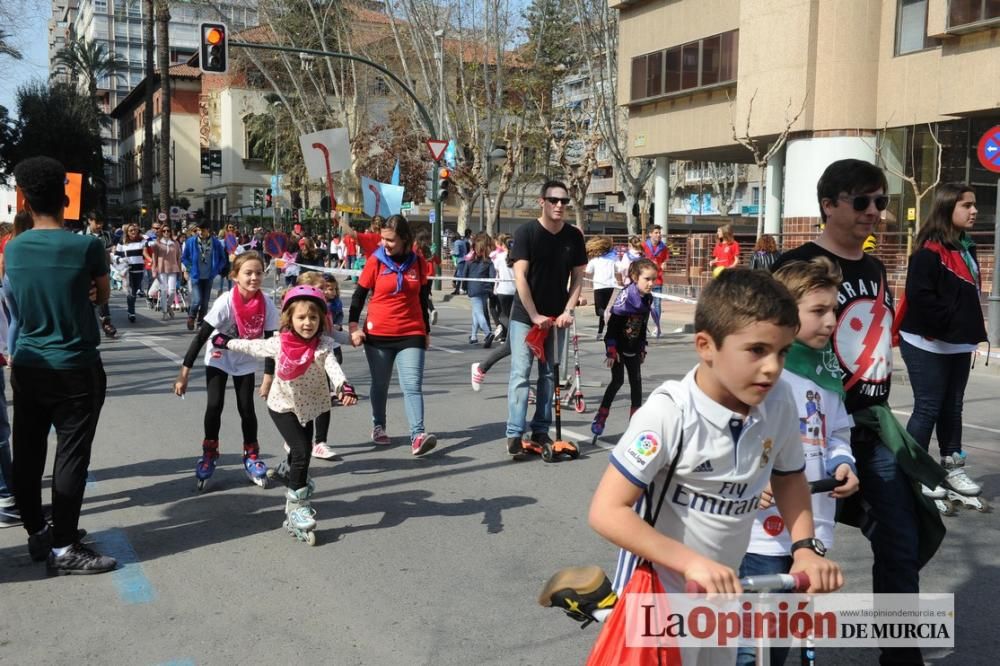 Marcha solidaria de Jesús-María por Haití