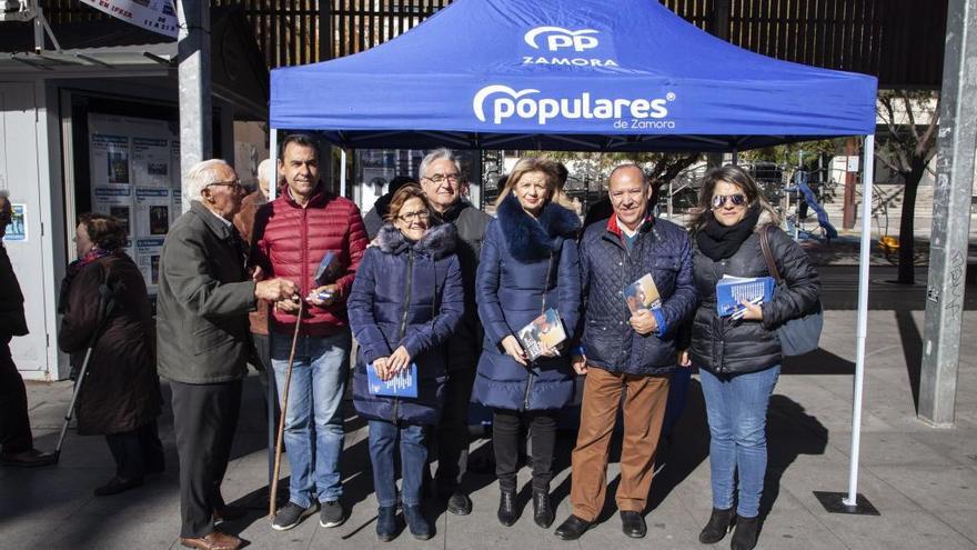 Último día de campaña del Partido Popular de Zamora este viernes en Santa Clara.