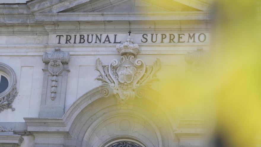 La fachada del Tribunal Supremo.