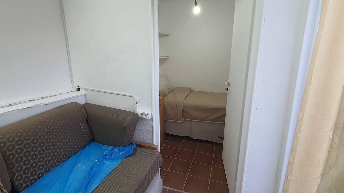 Das Schlafzimmer.