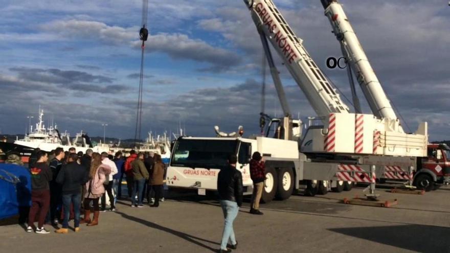 Así reflotaron el barco 'Montserrat Morenita'