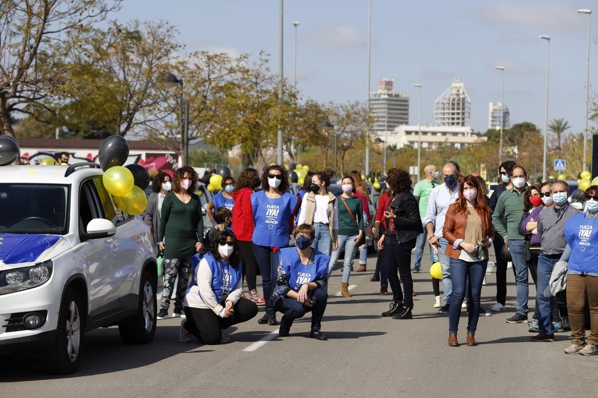 Los interinos se movilizan en Murcia contra el "abuso" de la temporalidad en la enseñanza pública