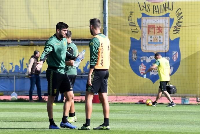 01/02/2019 TELDE. Entrenamiento UD Las Palmas en El Hornillo.  Fotografa: YAIZA SOCORRO.