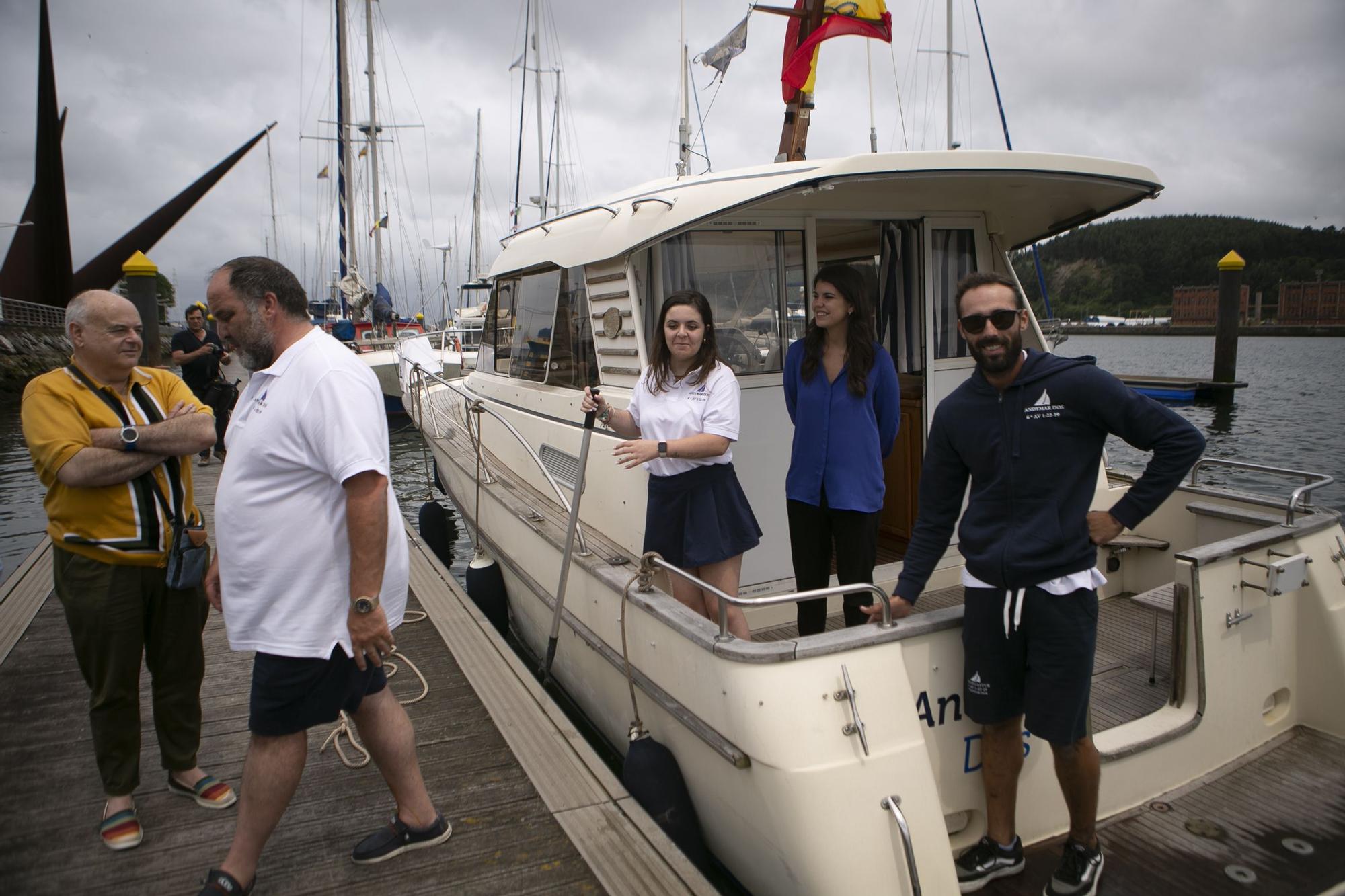 En imágenes: Avilés recupera sus paseos por la ría