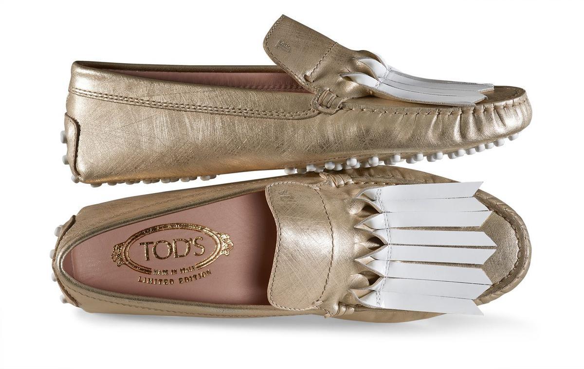 Tod's: modelo dorado