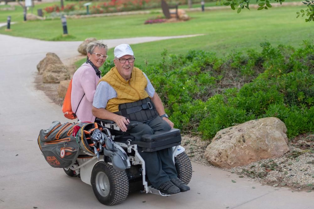 Llucmajor acoge el primer Mundial de golf en silla de ruedas