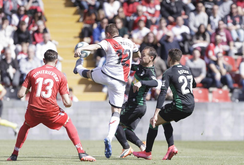 Rayo Vallecano - Elche CF: Las imágenes del partido