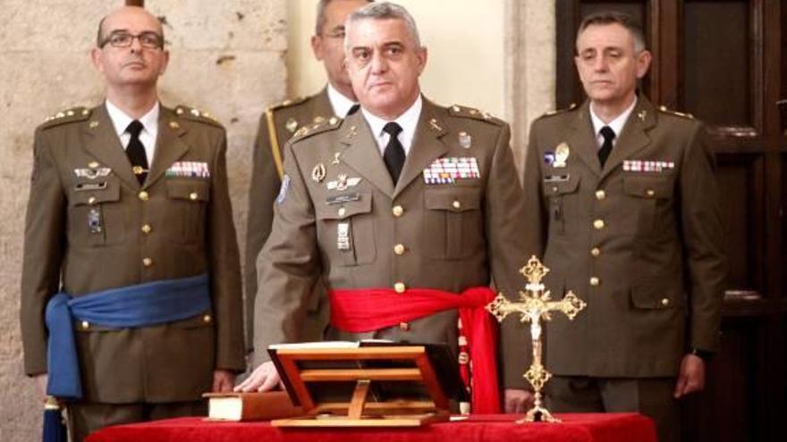 El teniente general Varela toma el mando del cuartel  de la OTAN en Bétera