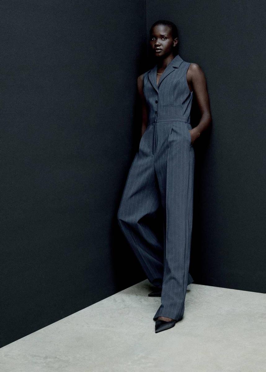 Mango Raya MANGO NOVEDADES SEMANA | De la gabardina de piel al traje de raya ...