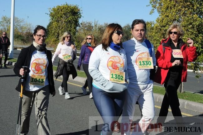 Carrera popular AFACMUR y La7TV en La Alberca: senderistas