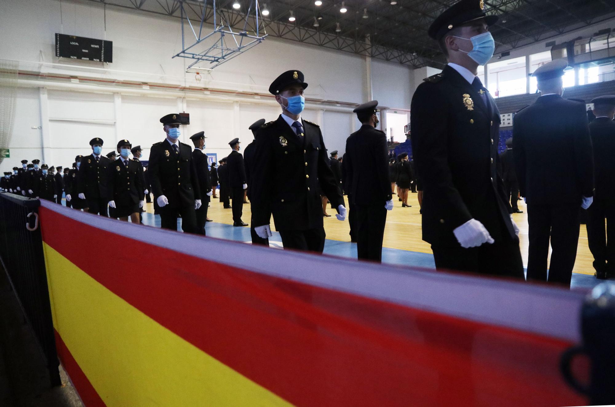 Presentación de 205 nuevos agentes de la Policía Nacional en Málaga