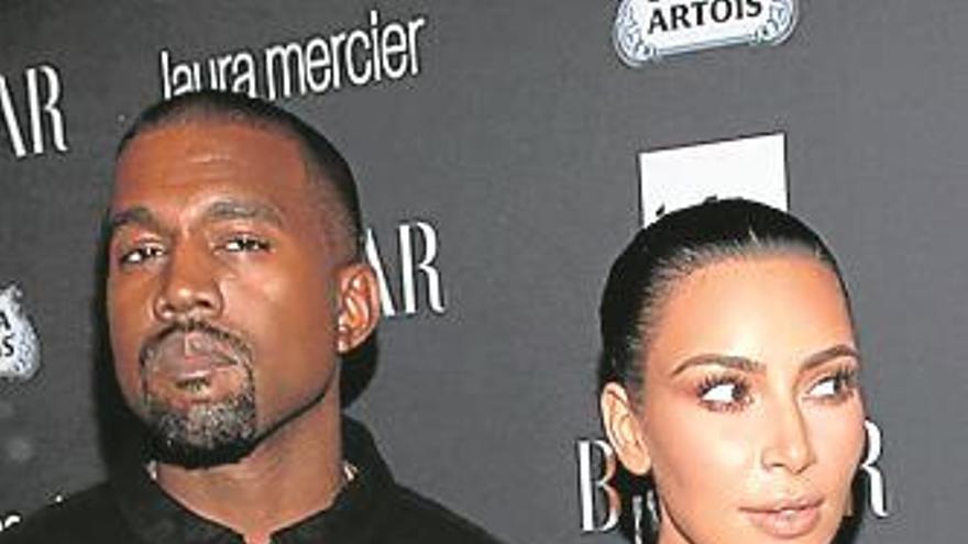 Crisis en el matrimonio Kardashian y West