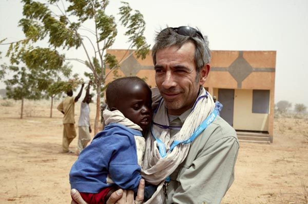 INMANOL ARIAS. Contra el hambre: El actor acaba de visitar Níger, junto a Ana Duato, de ‘Cuéntam
